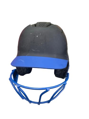 Used Evoshield EVOSHIELD W/ MASK Batting Helmet w/Mask Black XS 11859-S000033358