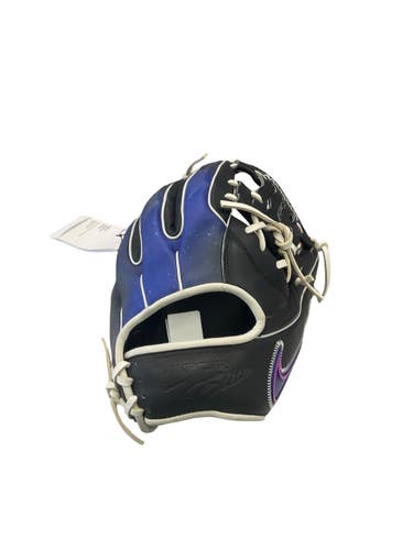 Used Nike NIKE VAPOR ELITE BB/SB Glove RH Throw Black And Navy Blue 11 1/2" 11859-S000033343