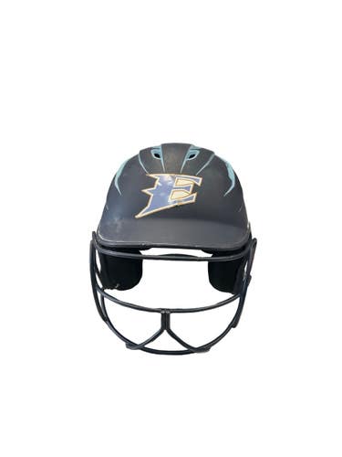 Used BoomBah BBH2 Batting Helmet w/Mask Navy Blue One Size 11859-S000033333