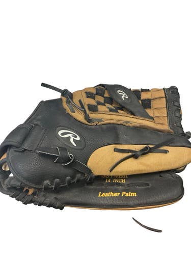 Rawlings RSB SOFTBALL SERIES BB/SB Glove RH Throw Brown 14" 11859-S000033292
