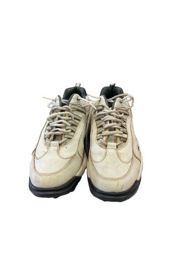 Used Foot Joy Mens Golf Shoes White Senior 9.5 11859-S000033260
