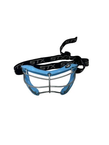 Used STX 4SIGHT PLUS-S Lacrosse Facial Protect Carolina Blue Senior 11859-S000033235