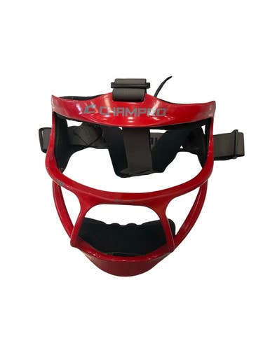 Used Champro CHAMPRO FIELDERS MASK BB/SB Fielders Mask Red MD 11859-S000033537