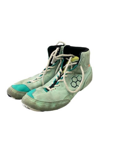 Used Rudis Wrestling Shoes Teal Senior 7.5 11859-S000033488