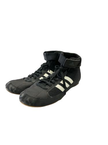 Used Adidas Wrestling Shoes Black Senior 8 11859-S000033485