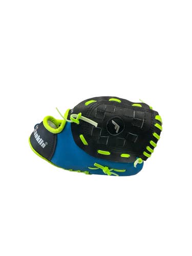 Used Franklin NEO GRIP RHT BB/SB Glove T-ball Neon Green And Royal Blue 9" 11859-S000033419
