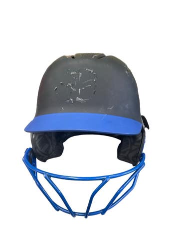 Used Evoshield EVOSHIELD W/ MASK Batting Helmet w/Mask Black XS 11859-S000033359