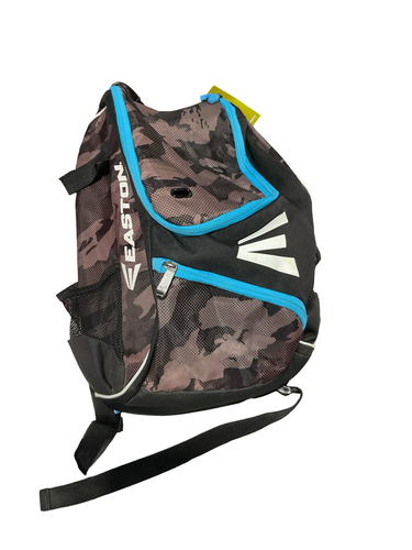 Used Easton CAMO/TEAL BORDER BB/SB Player Backpack Brown 11834-S000043924