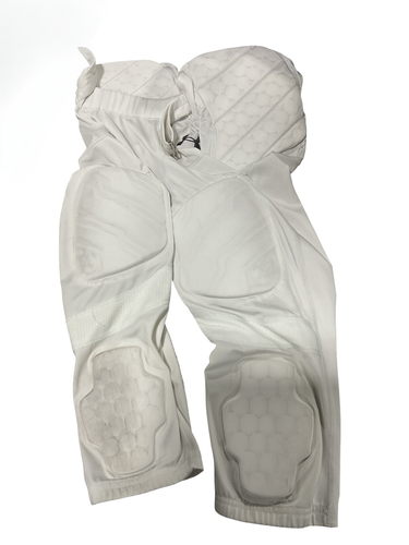 Used Under Armour Youth FB Integrated Pants White XL 11834-S000054574