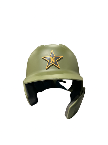 Used Easton BB HELMET 7 1/8-7 1/2 Batting Helmet No Mask Olive Green One Size 11834-S000054337