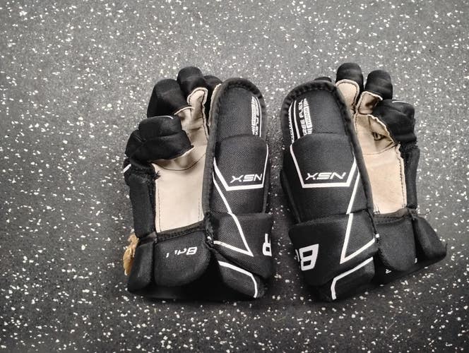Used Bauer NSX Senior Gloves Black 13" 11849-S000043018