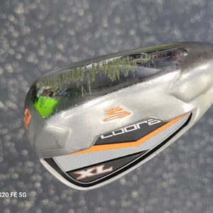 Used Cobra XL Mens Individual Iron RH 9 Iron 11849-S000044040