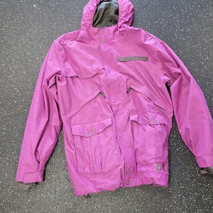 Used Under Armour SNOWBOARD JACKET Adult Racing Suit Purple XL 11849-S000044034