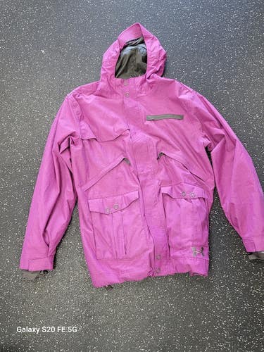 Used Under Armour SNOWBOARD JACKET Adult Racing Suit Purple XL 11849-S000044034