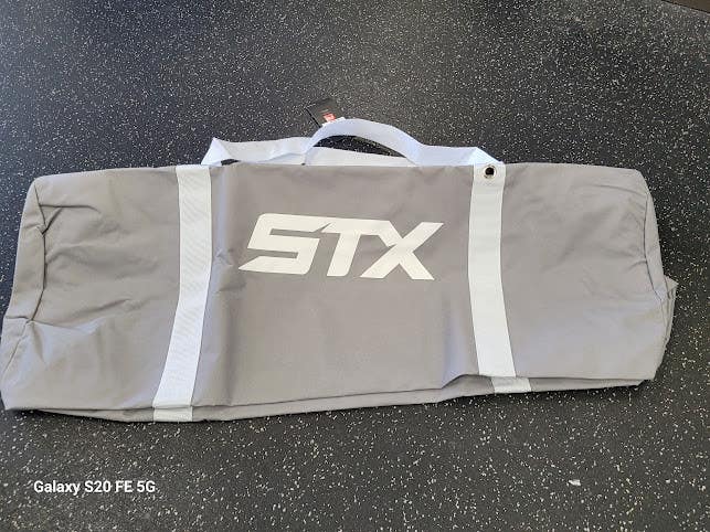 Used STX TEAM DUFFEL BAG Team Carry Bag Grey 11849-S000044086