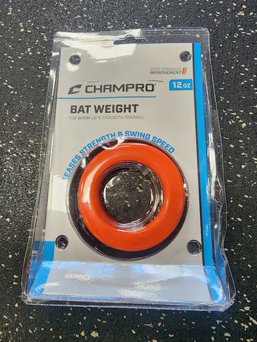 New BAT WEIGHT 12OZ 11849-CHPA015