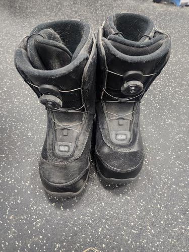 Used K2 HAUEN Womens Snowboard Boots Black Senior 10 11849-S000043562