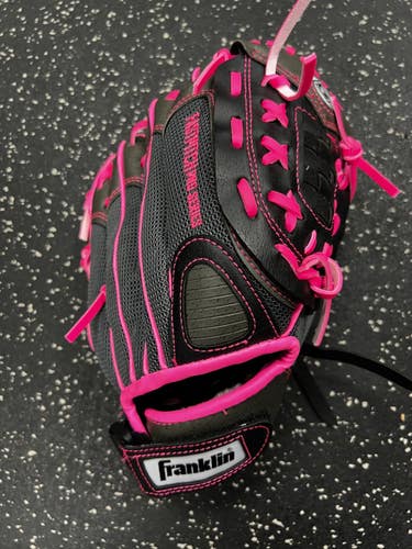 Used Franklin FASTPITCH PRO SERIES 22320 BB/SB Glove RH Throw Black 11" 11849-S000043640