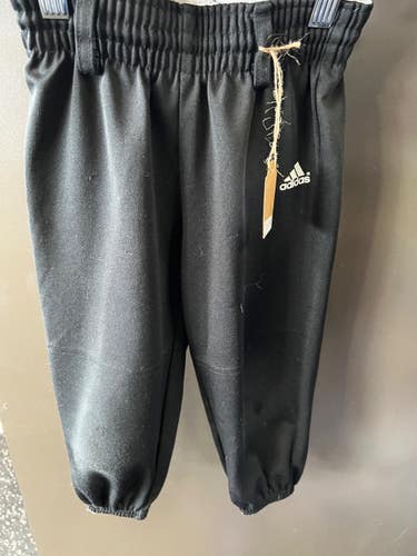 Used Adidas BASEBALL PANT BB/SB Pant Boys Black XXS 11849-S000043674