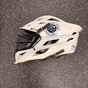 Used Cascade XRS PRO Lacrosse Helmet White One Size 11849-S000043784