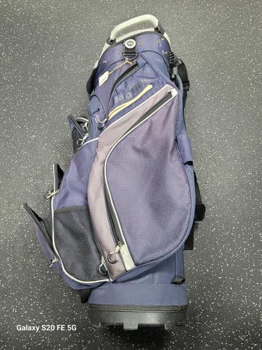 Used Bag Boy MENS 15 WAY CART BAG Mens Cart Bag Navy Blue 11849-S000043777