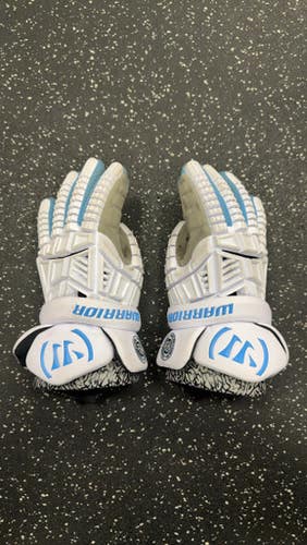 Used Warrior EVO V Lacrosse Gloves Mens White 13" 11849-S000043785