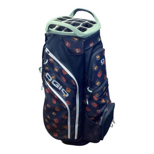 Used Ogio WOODE Mens Cart Bag Navy Blue 11443-S000208537