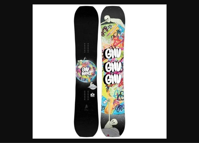 NEW Gnu Money 152cm Snowboard 2026 Freestyle