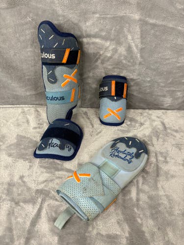 Absolutely Ridiculous Batter's Leg, Arm & Wrist Guards (Used)