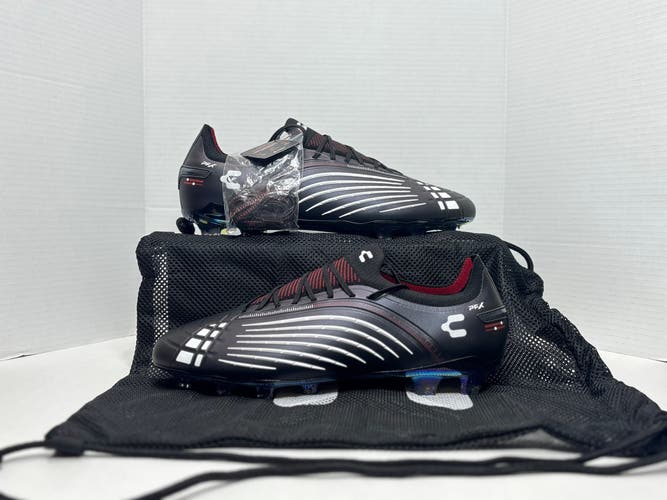 Black Men's Size 13.0 (W 14.0) Charly StingR PFX Elite FG Firm Ground Soccer Cleats Football 1087323