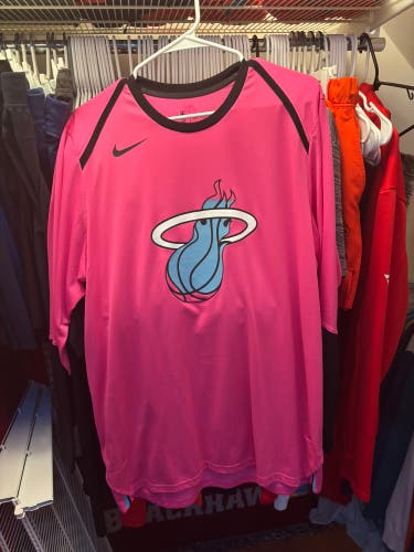Miami Heat vice city edition pink shirt