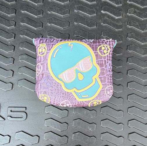 Swag Golf Pastel Skull Mallet Putter Headcover *new out of packaging*