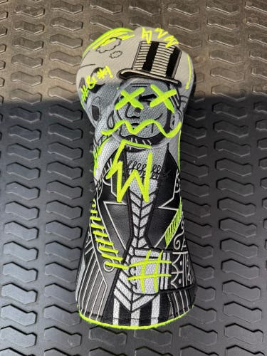 Hatch Golf COTM 02: Defaced Abe Lincoln Driver Headcover *new taken out of packaging*
