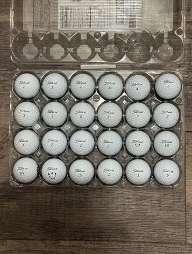 24 Titleist Pro V1 Golf Balls - 5A MINT CONDITION ONLY