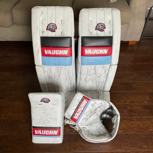 Vaughn Ventus SLR/V10 Goalie Pads, Glove and Blocker Set - 32+2