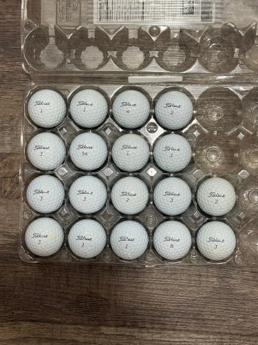 18 Titleist Pro V1x Golf Balls - 5A MINT CONDITION ONLY