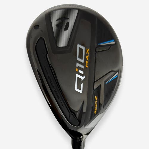 Taylormade Qi10 Max 4 Hybrid 23° Left Handed Regular Flex Graphite Shaft