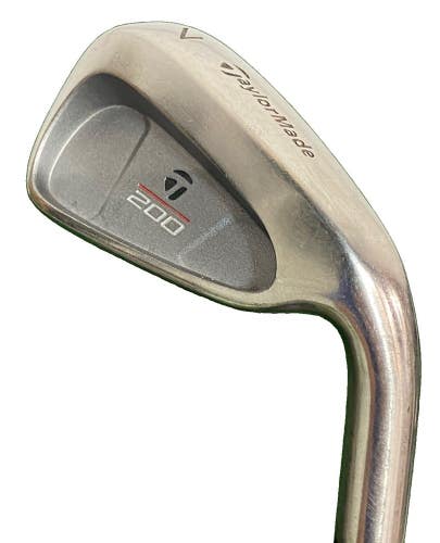 TaylorMade 200 7 Iron RH Men's R-80 Regular Steel 37" Stock Grip Nice Condition