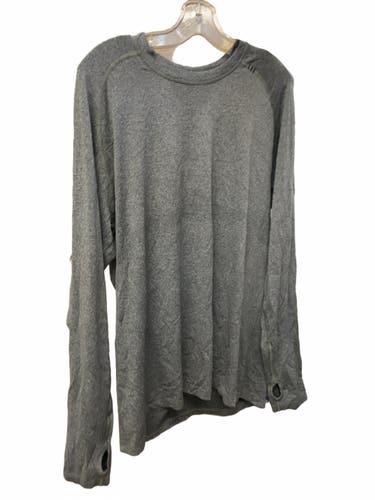 Lululemon Metal Vent Tech Size Medium Grey Long Sleeve Shirt