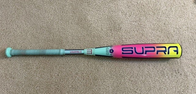 2027 Louisville Slugger Supra Composite USSSA Certified Bat (-10) 20 oz 30" (Used)