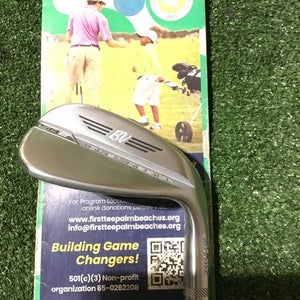 Titleist Vokey Design SM8 F Grind 50* Gap Wedge (GW) Steel Shaft (35.75)