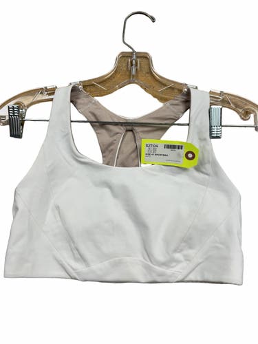 Lululemon Racerback Sports Bra Size 4 White