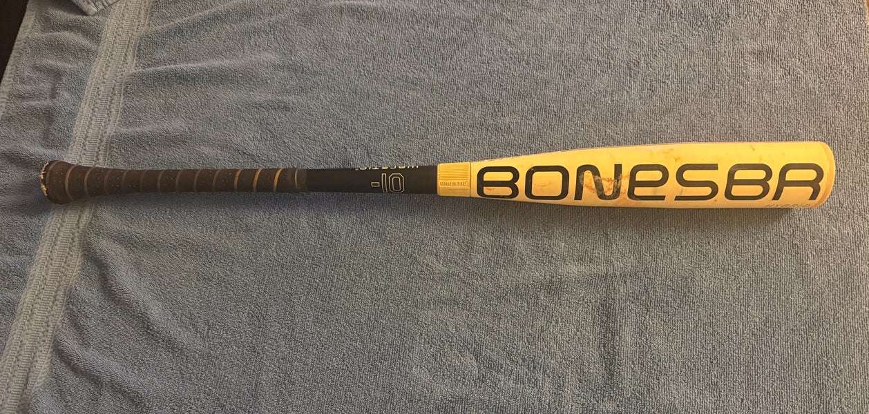 2025 Warstic Bonesaber Hybrid USABat Certified Bat (-10) 21 oz 31" (Used)