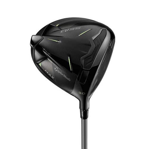 Taylor Made Qi35 Max Driver 9* (Black, Fujikura Airspeeder Senior) 2025 NEW
