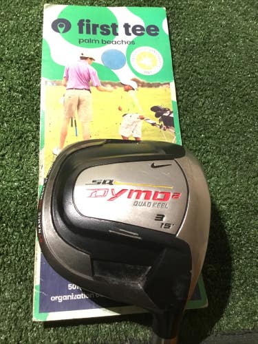 Nike SQ DYMO2 Quad Keel 15* 3 Wood Regular 70g UST AXIVCORE Graphite Shaft (43)