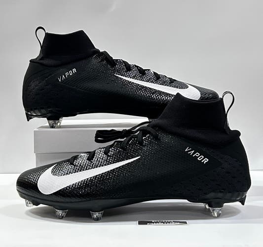 Size 15 Nike Vapor Untouchable Pro 3 D Football Cleats AO3022-010 Detachable