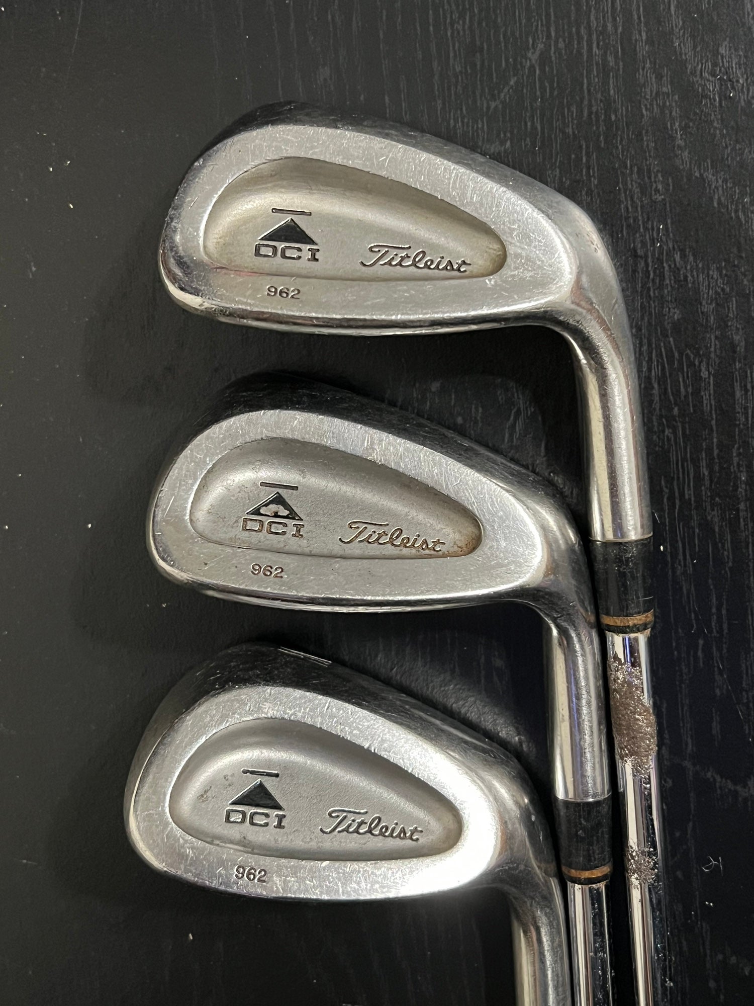 Titleist DCI 962 Iron Set 3-PW + GW TT DG S300 Stiff Shafts GP