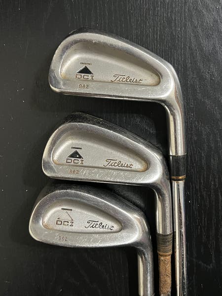Titleist DCI 962 Iron Set 3-PW + GW TT DG S300 Stiff Shafts GP