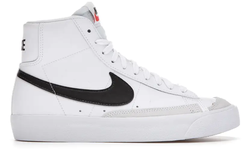 Size 6.5Y - Nike Blazer Mid 77 White Black (GS) DA4086-100