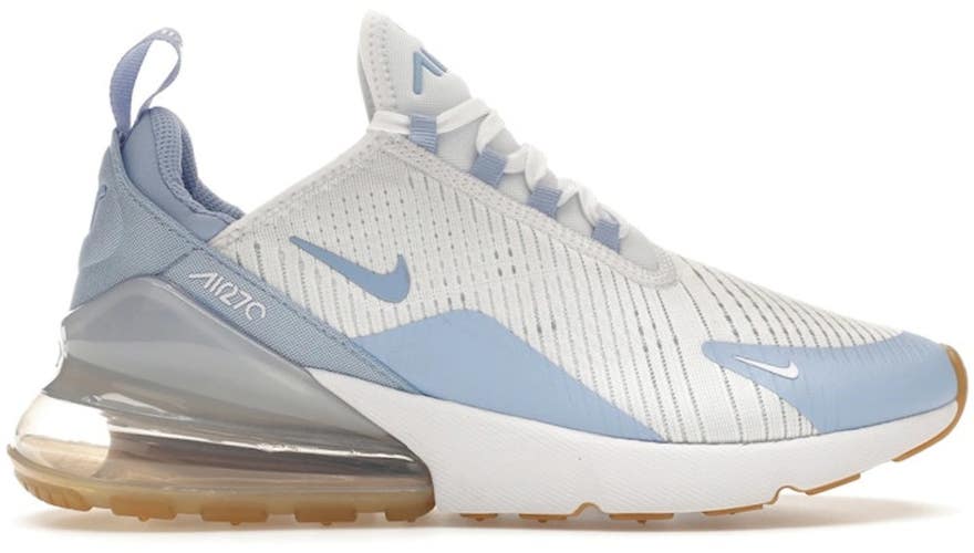 Size 6 - Nike Air Max 270 White Blue Tint Aluminum (Women's) HJ3222-103